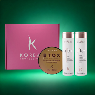 Korban After Chemistry rinkinys plaukų priežiūrai po procedūrų Nr.2