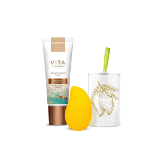 Glov ir Vita Liberata Beauty Blur Skin Optimizer rinkinys
