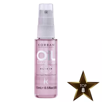 Korban Oil Premium  Elixir serumas plaukams, 15 ml.