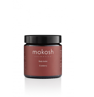 Mokosh Cranberry atkuriamasis kūno sviestas, 120 ml.