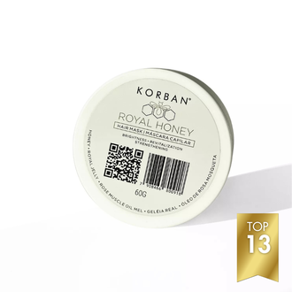 Korban Mask Royal Honey atkuriamoji plaukų kaukė, 60 g.