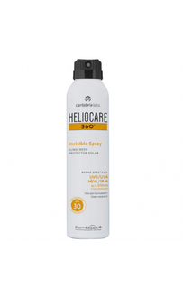 Heliocare 360° Invisible apsauginis purškiklis kūnui SPF50+, 200 ml.