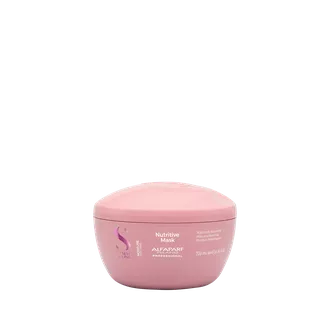 AlfaParf Milano Semi Di Lino Nutritive drėkinanti kaukė sausiems plaukams, 200 ml.