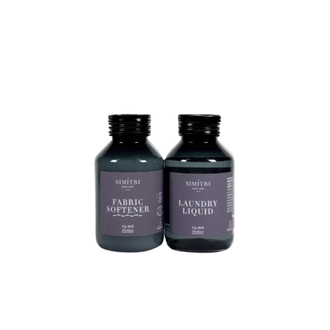 SIMITRI Mini skystas skalbiklis su probiotikais ir audinių minkštiklis, Fig Milk