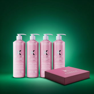 Korban K-Peptide intensyvus atstatomasis ir drėkinamasis rinkinys plaukams