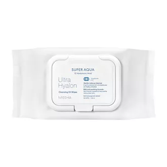 MISSHA Super Aqua Ultra Hyalron Cleansing Oil wipes