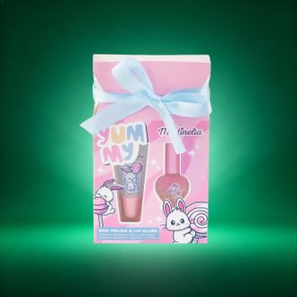 Martinelia Yummy Nail Polish & Lip Gloss kosmetikos rinkinys