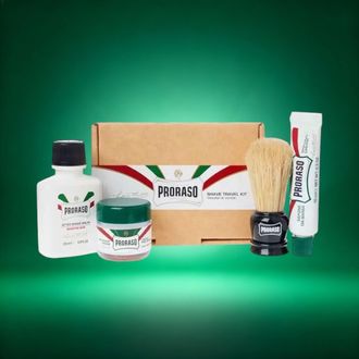 Proraso Travel Shaving Kit kelioninis skutimosi rinkinys