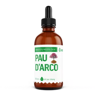 Ecosh Pau d’Arco ekstraktas, 50 ml.