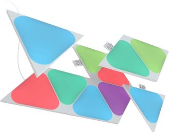 Nanoleaf Shapes Triangles Mini Expansion Pack išmanaus apšvietimo išplėtimo rinkinys, 10 vnt.
