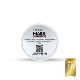 Korban Mask Nutre Repair atstatomoji plaukų kaukė, 60 g.