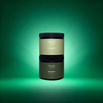 Rinkinys žalias žingsnis kolagenas + L-glutaminas