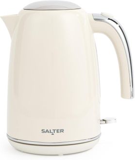 SALTER RETRO 2.2kW KETTLE - CREAM