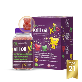 LYL Krill Oil Guminukai su Omega3 ir Vitaminais