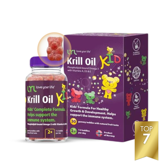 LYL Krill Oil Guminukai su Omega3 ir Vitaminais