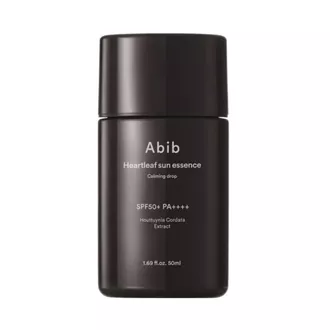 Abib Heartleaf Sun Essence Calming Drop SPF50+ apsauginė esencija nuo saulės, 50 ml.