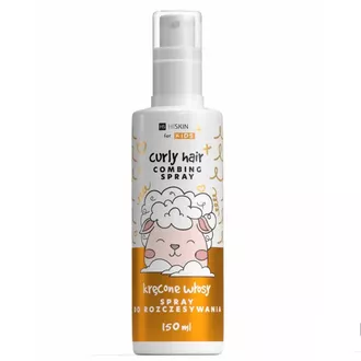 Curly hair combing spray