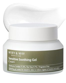 Mary&May Sensitive Soothing Gel  Blemish Cream raminamasis gelinis kremas, 70 g.
