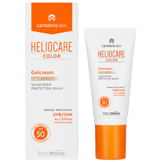 Heliocare 360° Color gelinis veido kremas SPF50, Light, 50 ml.