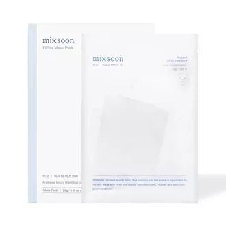 Mixsoon Bifida Mask Pack lakštinių veido kaukių rinkinys, 5 vnt.