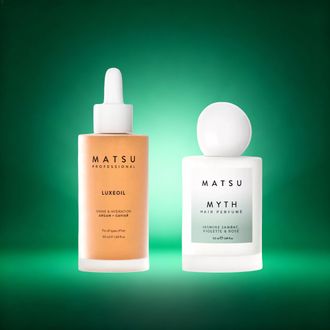 Matsu plaukų aliejaus ir Myth hair kvepalų rinkinys