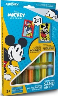 Mikis ir Donaldas spalvoto smėlio rinkinys