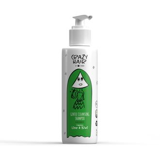 Crazy Hair Lime & Kiwi švelnus valomasis šampūnas, 300 ml.