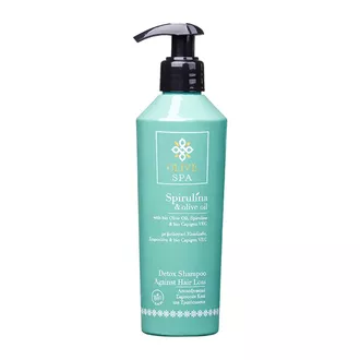 Olive Spa Detox Shampoo Against Hair Loss šampūnas nuo plaukų slinkimo, 250 ml.