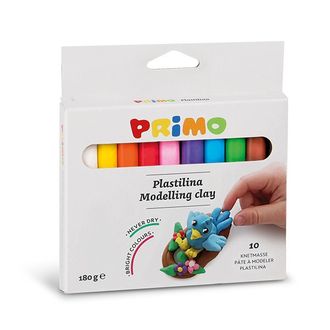 Primo plastilinas, 10 spalvų