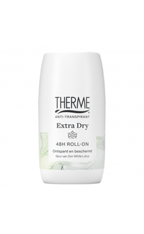 Therme Extra Dry rutulinis antiperspirantas, 60 ml.