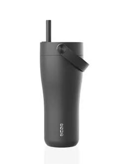 Equa Carry termo puodelis, Black, 600 ml.