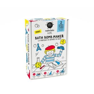 Nailmatic Kids Paris Bath Bomb Maker vonios burbulo gaminimo rinkinys