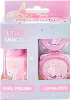 Martinelia Little Unicorn nagų lako ir lūpų blizgesio rinkinys