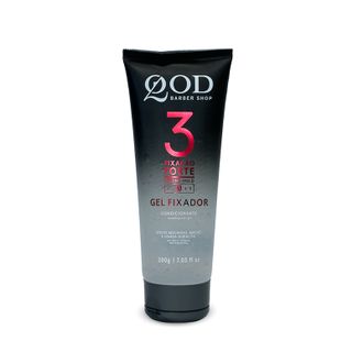 QOD Barber Modeling Hair Gel Strong 3 plaukų formavimo gelis, 200 g.