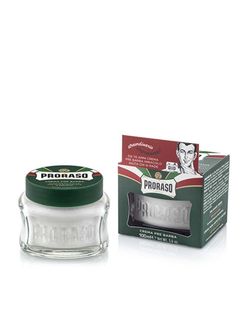 Proraso Green Line Pre Shave Cream gaivinantis kremas prieš skutimąsi, 100 ml.