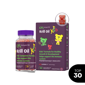 LYL Krill Oil Guminukai su Omega3 ir Vitaminais