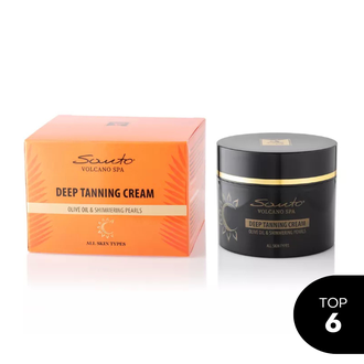 Santo Volcano Spa Deep Tanning Cream įdegio kremas, 100 ml.