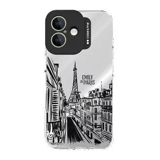 Emily in Paris Cover cam Magsafe iPhone 16, eiffel