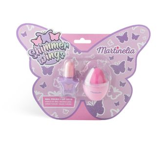 Martinelia Shimmer Wings Nail & Lips Duo kosmetikos rinkinys