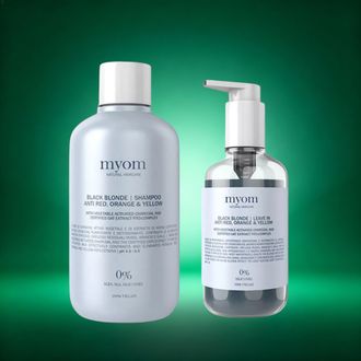 Myom Black Blonde rinkinys šviesių plaukų priežiūrai Nr.1