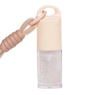 Miss Cop Glowy Kissy Lip Balm, 01 Glace Vanille, 4.2 g.