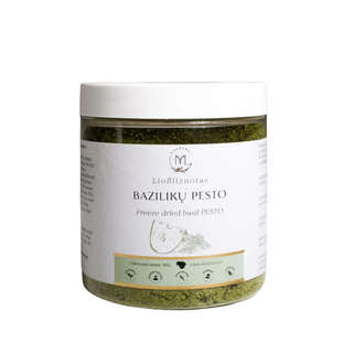 4 Sezonai liofilizuotų bazilikų pesto, 110 g.
