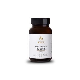 Avel hialurono rugštis, 60 kapsulių