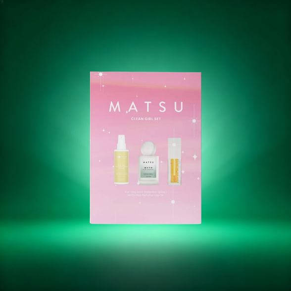 Matsu Clean Girl plaukų ir lūpų grožio rinkinys