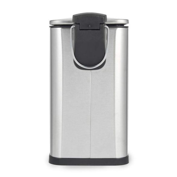 STAINLESS STEEL 5L D SHAPE BIN