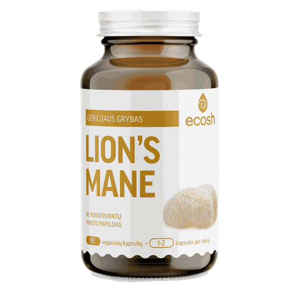 ECOSH Lion's mane, 90 kapsulių