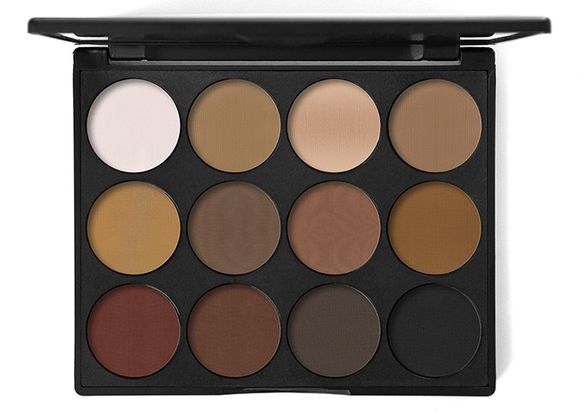 Grigi The Matte Paradise Palette Premium Pro akių šešėlių paletė, No301