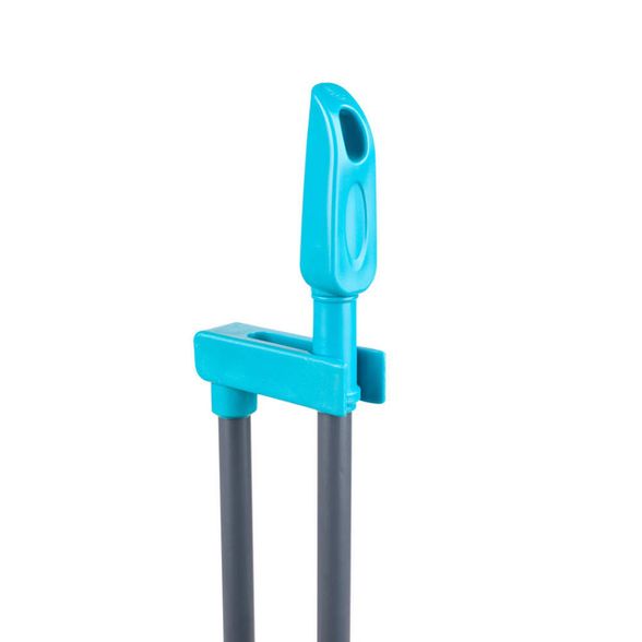 LONG HANDLED DUSTPAN AND BROOM