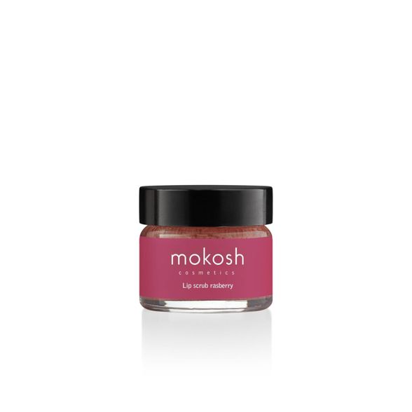 Mokosh Raspberry Lip Scrub, 15 ml.