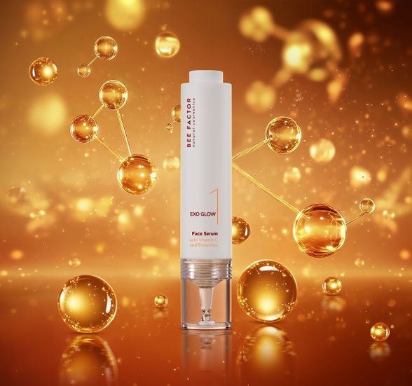 Bee Factor Exo Glow veido serumas su egzosomomis, 30 ml.